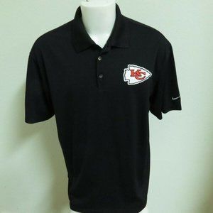 S-2XL Nike Dri-Fit Kansas City Chiefs db 84A Polo